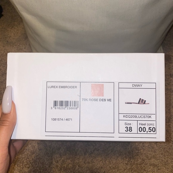 Dior Dway Slide - Multicolor Metallic (Sz 38) - Picture 5 of 6